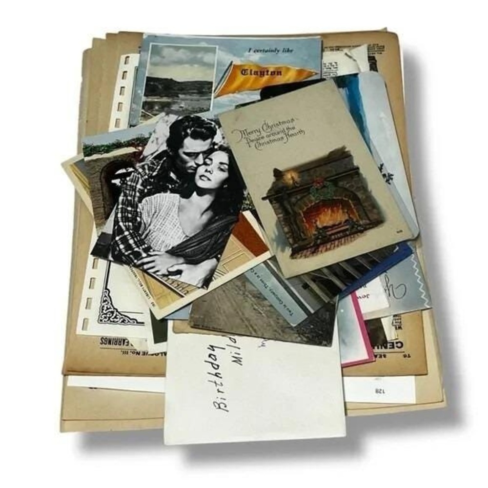 50+ piece Ephemera Lot 5 Collage Crafting Junk Journals Scrapbooking